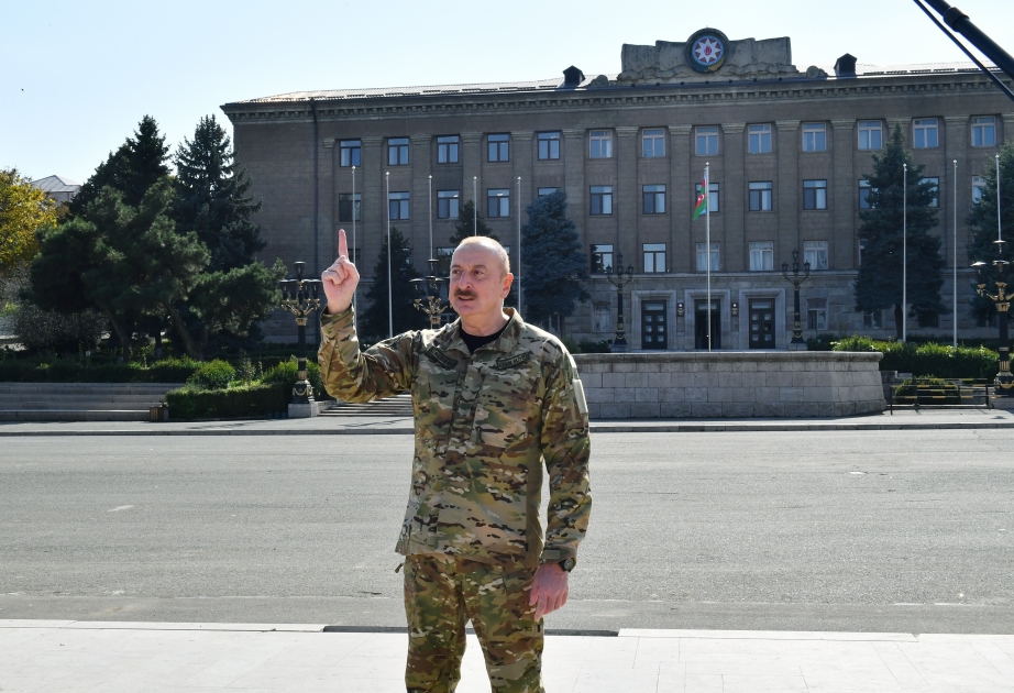 President Ilham Aliyev: When our lands were occupied all major powers were behind Armenia and today's history shows it