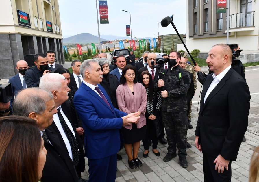 Le président Aliyev : Remporter cette victoire historique dans un terrain géographique aussi difficile, c’est vraiment exceptionnel