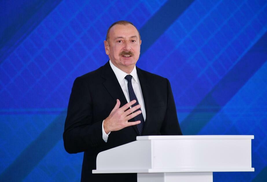 Президент Ильхам Алиев: Мы активно развиваем наш гидроэнергетический потенциал на освобожденных территориях Карабаха и Восточного Зангезура