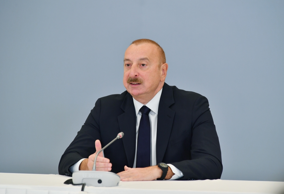 President Ilham Aliyev: When we restored our sovereignty, a large number of Armenian military servicemen was positioned in Karabakh