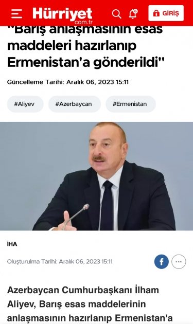 Prezident İlham Əliyevin “Qarabağ: 30 ildən sonra evə dönüş. Nailiyyətlər və çətinliklər” Forumunda səsləndirdiyi fikirlər dünya mətbuatının diqqət mərkəzində