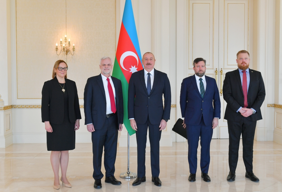 President Ilham Aliyev received credentials of incoming U.S. ambassador to Azerbaijan