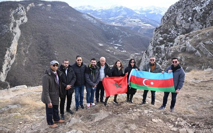 Moroccan journalists visited Aghdam, Askaran and Shusha