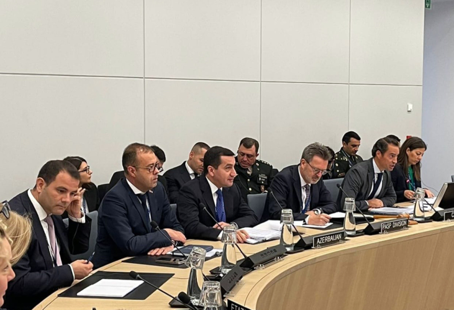 Assistant to the President Hikmet Hajiyev participates in political dialogue in the "NATO + Azerbaijan" format in Brussels and conducted several meetings