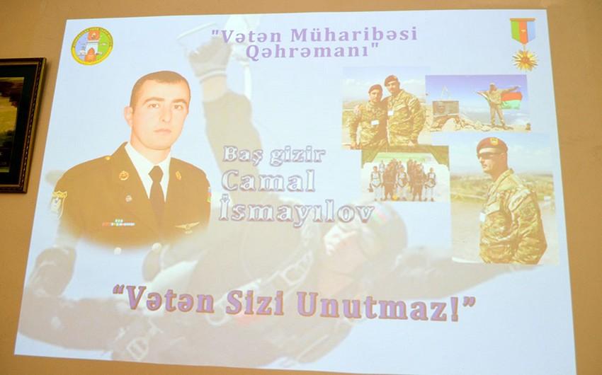 Vətən müharibəsi şəhidi anıldı -