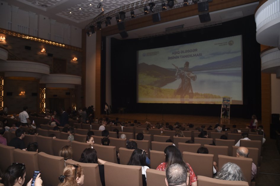 Qərbi Azərbaycanın ustad aşıqlarının yaradıcılığından bəhs edən konsert təşkil olunub