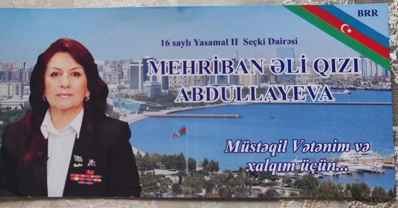 Millət vəkilliyinə namizəd Abdullayeva Mehribanın seçki PLATFORMASI