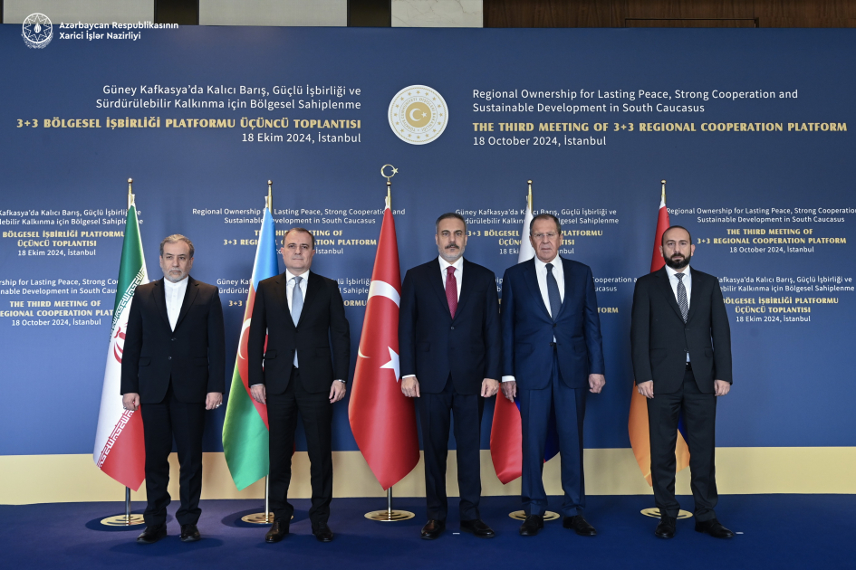 3+3 ministerial meeting kicks off in Istanbul