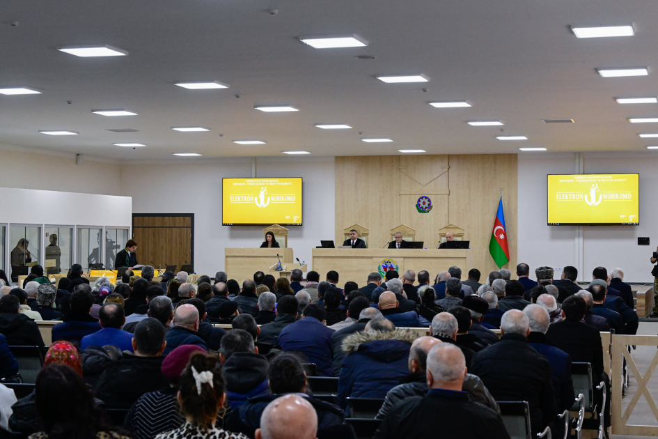 Ruben Vardanyanın təqsirləndirildiyi cinayət işinin məhkəmə baxışı davam etdirilib