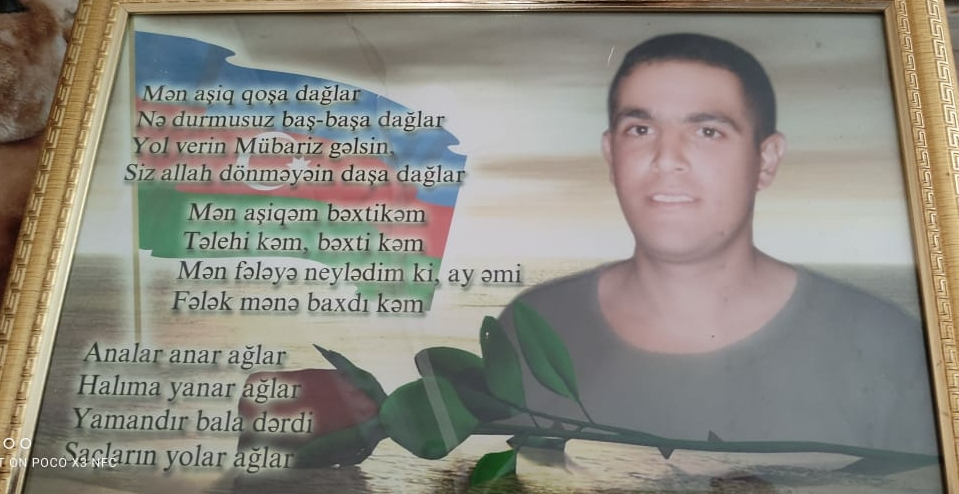 Bu gün Şəhid Mübariz Kamilovun doğum günüdür