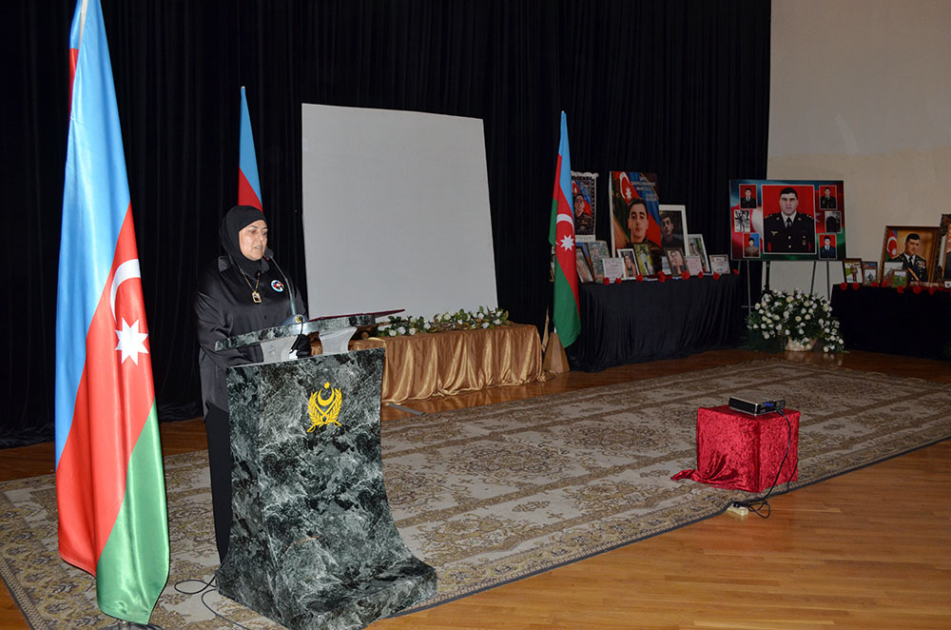 Şəhidlərin xatirəsinə həsr olunan anım mərasimi keçirilib