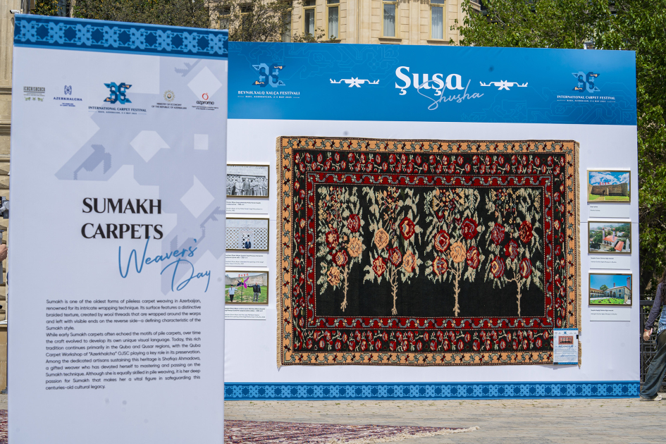 “Azərxalça”nın məhsulları dünyanın ən tələbat duyulan xalçaları sırasında təqdim olunub