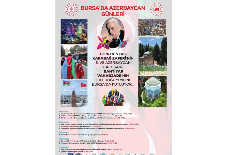 Bursada “Azərbaycan günləri” keçiriləcək