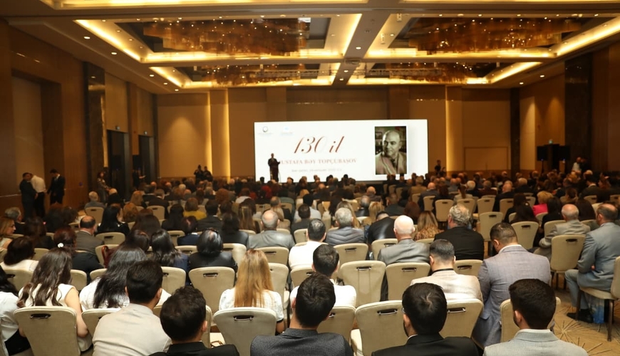 Mustafa Topçubaşovun 130 illiyinə həsr olunmuş beynəlxalq konfrans keçirildi
