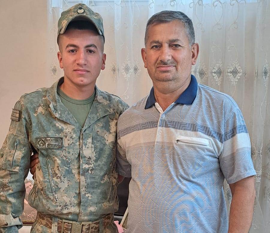 Gömrük hospitalının işgüzar kollektivinə əsgər atasının təşəkkürü!