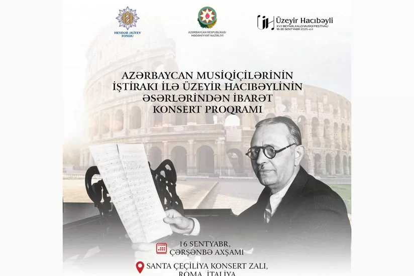 Romada Üzeyir Hacıbəylinin 140 illiyi münasibətilə konsert
