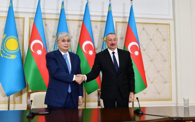 Prezident İlham Əliyev Respublika Günü münasibətilə Tokayevi təbrik edib