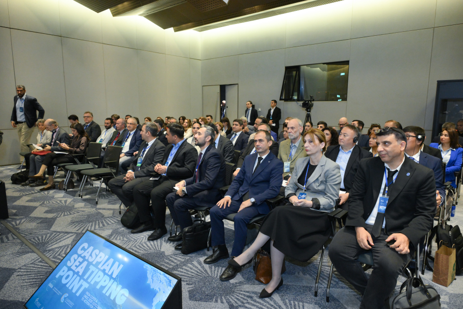 Leyla Əliyevanın təşəbbüsü ilə Xəzər dənizinə həsr olunmuş beynəlxalq konfrans təşkil edilib