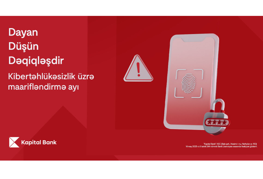 Kibertəhlükəsizlik üzrə maarifləndirmə ayında