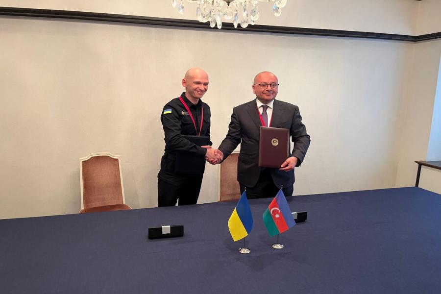 Azərbaycanla Ukrayna minatəmizləmə sahəsində əməkdaşlığı genişləndirir