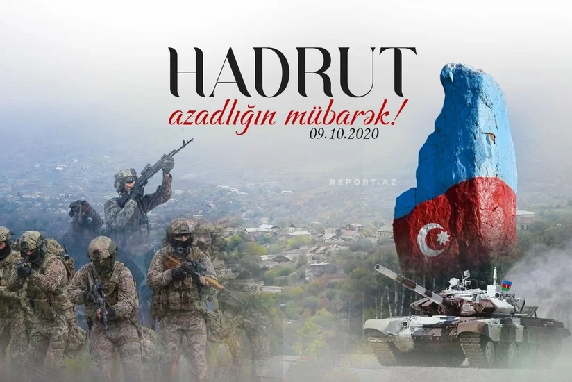 Hadrutun işğaldan azad olunmasından 5 il ötür