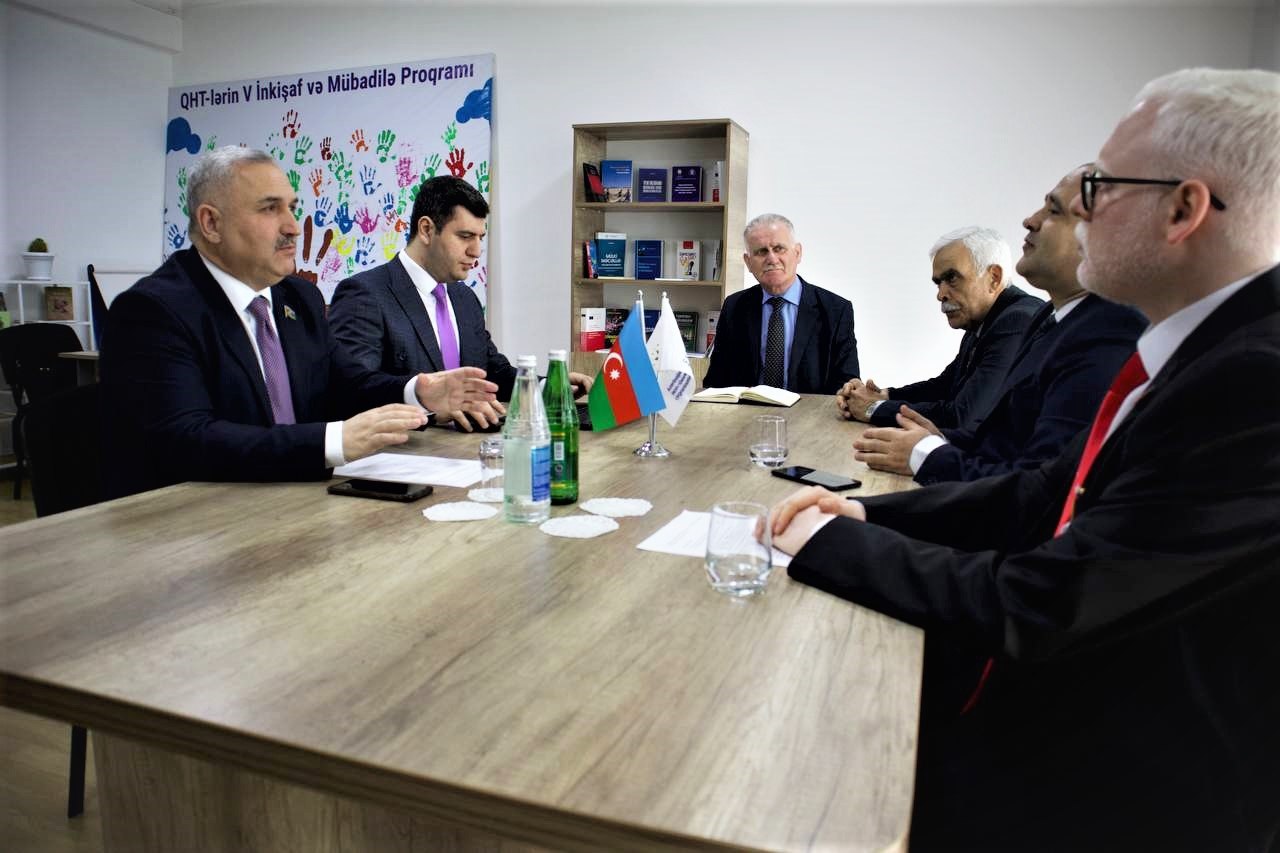 Baş katib Türk Strateji Düşünmə Mərkəzinin nümayəndə heyəti ilə görüşüb