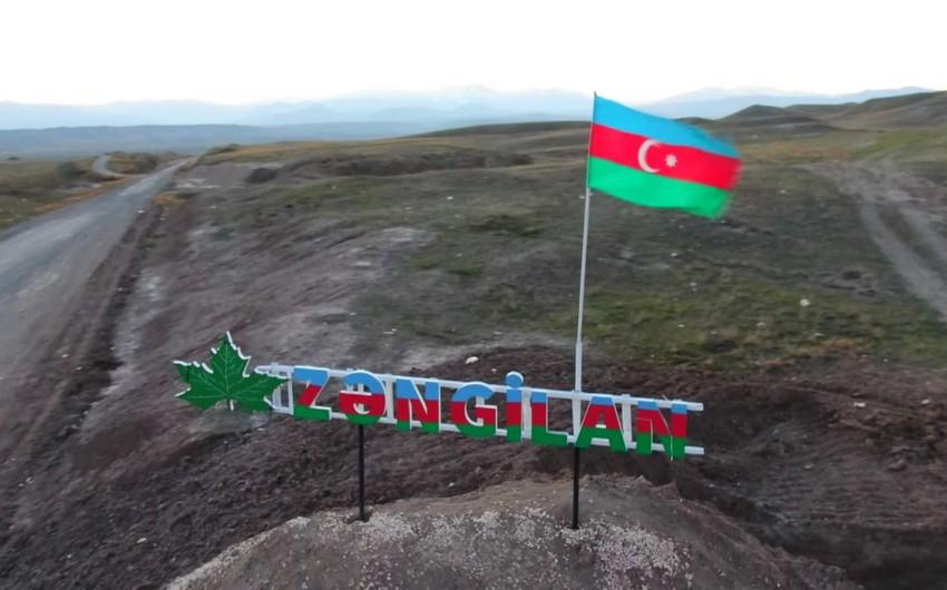 Zəngilan şəhərinə və Cəbrayıl rayonunun Şükürbəyli kəndinə növbəti köç yola salınıb