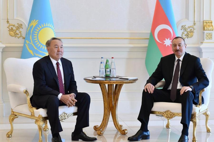 Nursultan Nazarbayev Prezident İham Əliyevə təbrik ünvanlayıb