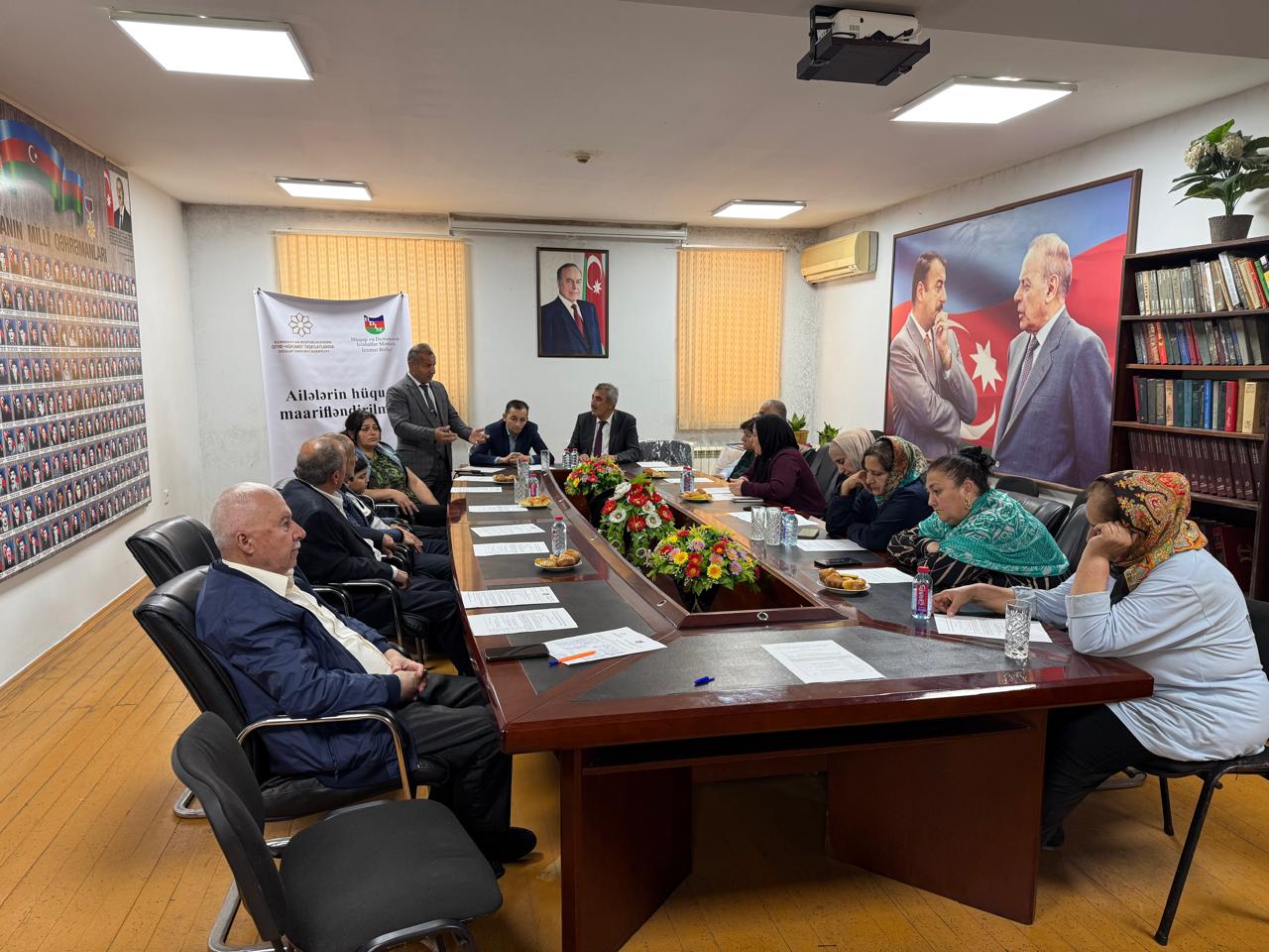 HDİM İB “Ailələrin hüquqi maarifləndirilməsi” layihəsi çərçivəsində Bakıda tədbir keçirib
