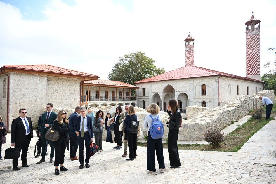 Avropa İttifaqı Şurasının üzvləri Şuşada olublar