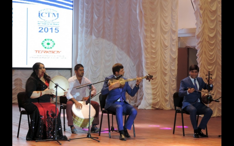 "Aypara" mugham trio performs at Astana Turkic Music Festival