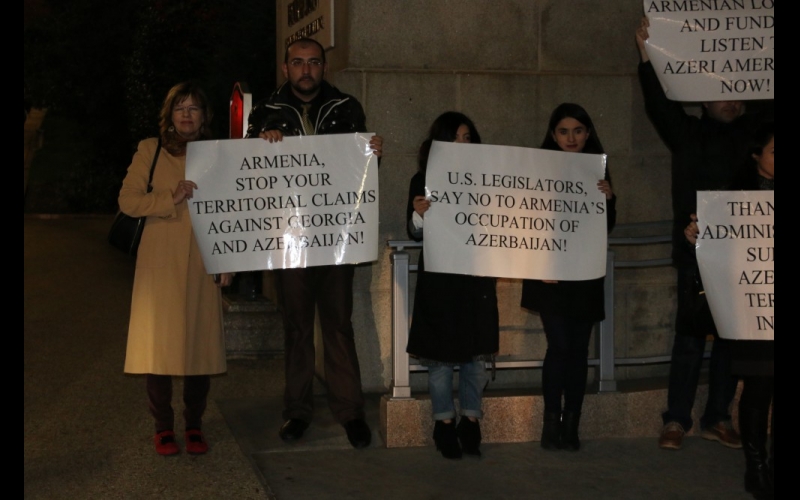 В Вашингтоне прошла акция протеста против армянской оккупации