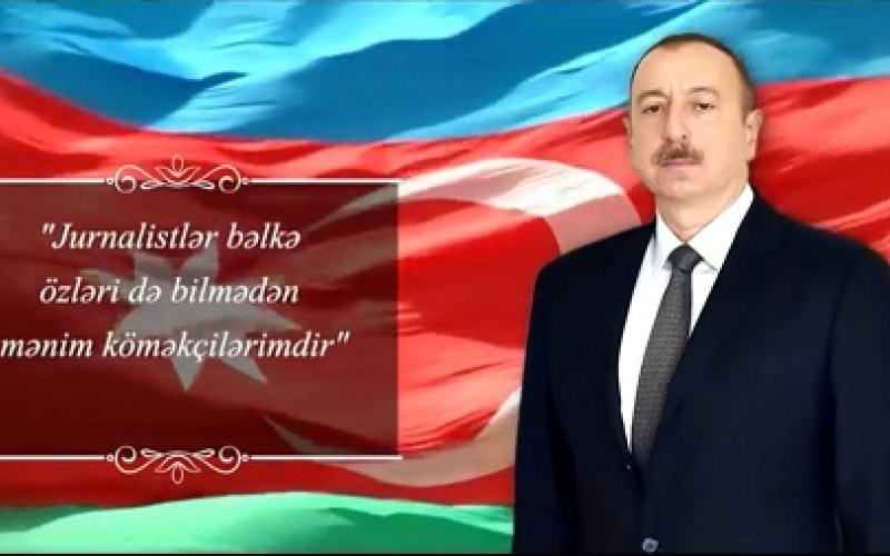 Azərbaycan jurnalistləri Prezident İlham Əliyevi ad günü münasibətilə təbrik ediblər