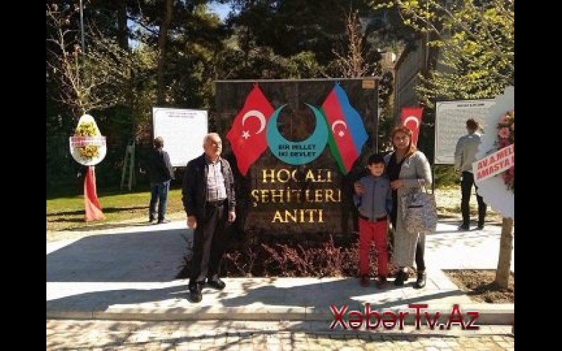 Türkiyənin Amasya vilayətində Xocalı şəhidləri parkı açıldı