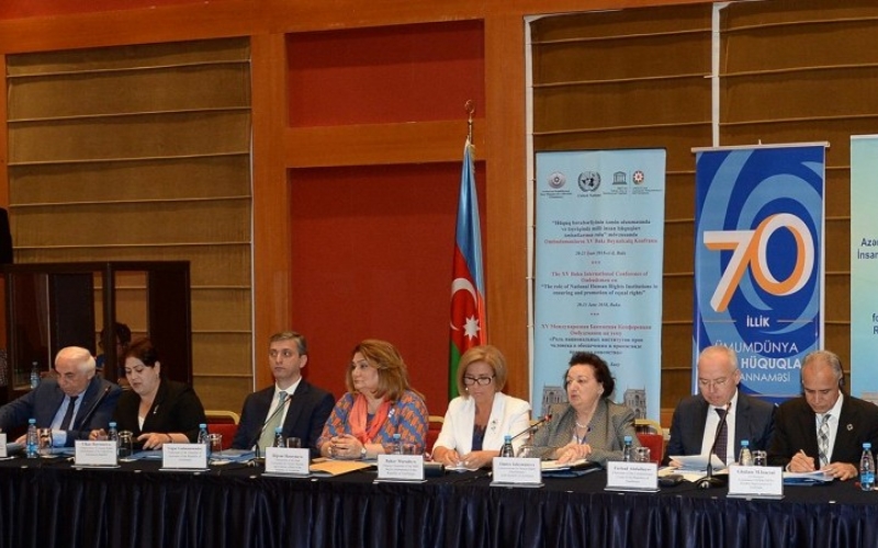 La XVe Conférence internationale des ombudsmans débute à Bakou