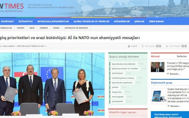 Tərəfdaşlıq prioritetləri və ərazi bütövlüyü:Aİ ilə NATO-nun əhəmiyyətli mesajları