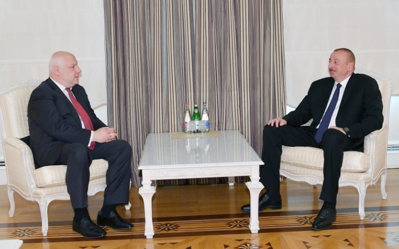 President Ilham Aliyev received OSCE Parliamentary Assembly president