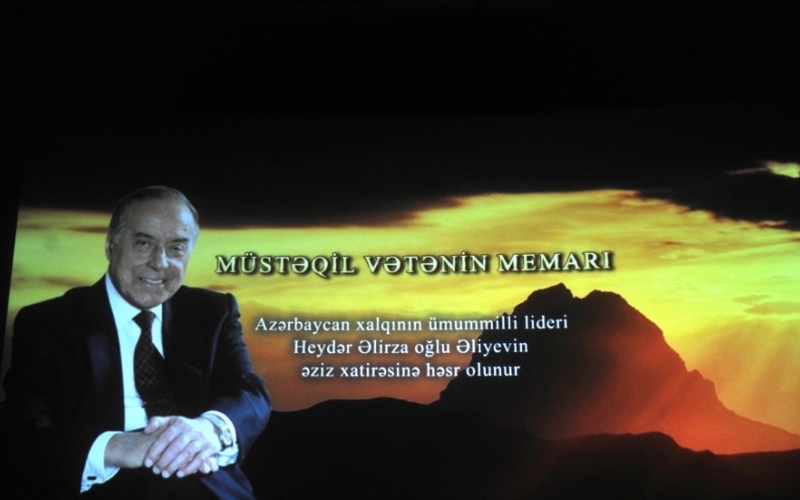 “Müstəqil vətənin memarı” videofilminin təqdimatı olub