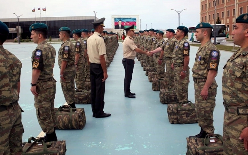 Group of Azerbaijani peacekeepers return from Afghanistan