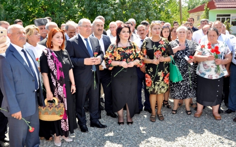 Ağdamda şəhidlərin adını daşıyan bulaq və iki ədəd subartezian quyusu istifadəyə verilib