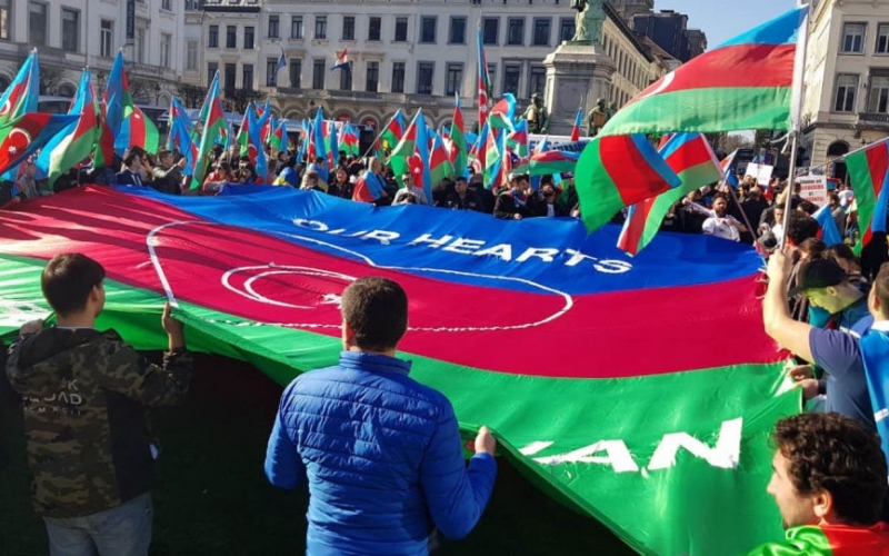 Rassemblement pour le Karabagh à Berlin