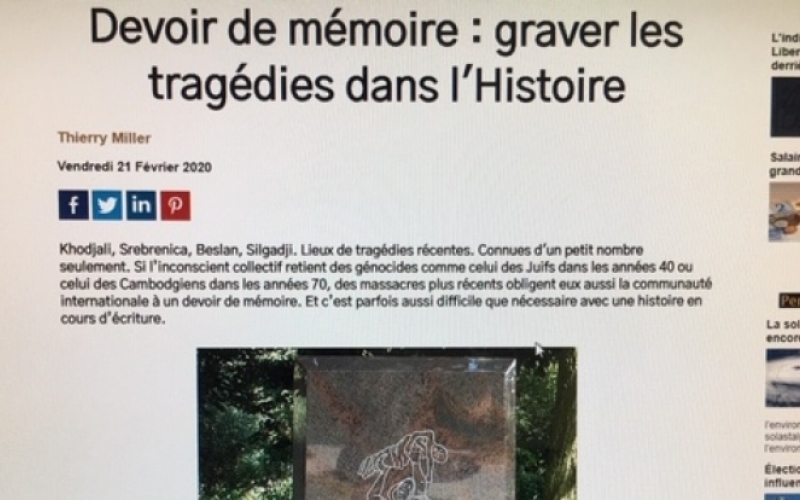 Devoir de mémoire : graver les tragédies dans l'Histoire