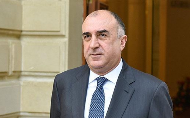 Le ministre Elmar Mammadyarov s'entretient par visioconférence avec les co-présidents du Groupe de Minsk de l'OSCE