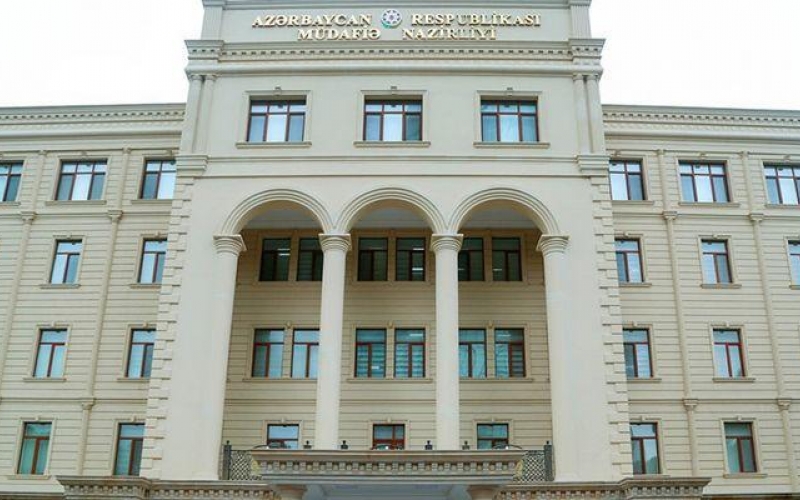 Azerbaijani Defense Ministry presents equipment seized from captured Armenian officer