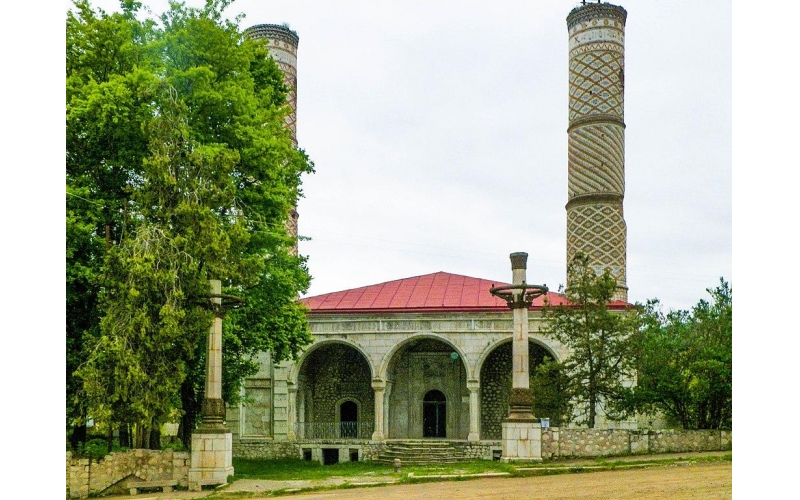 Ministry: Armenians changed interior of mosque in Shusha, trying to falsify history