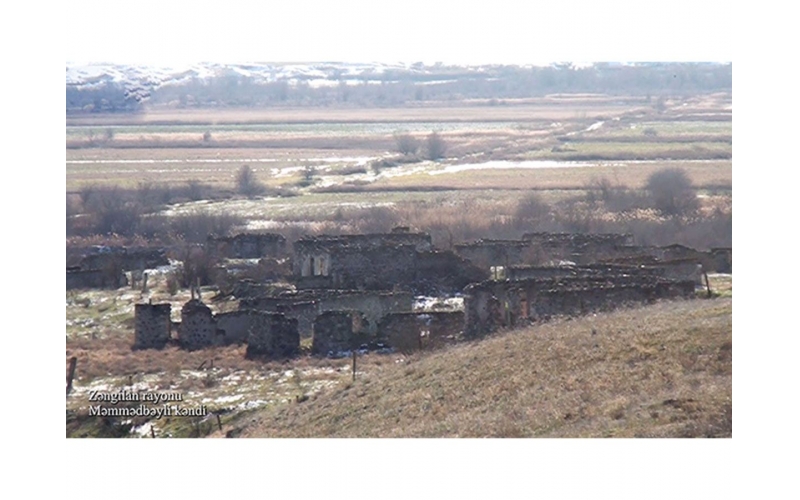 Azerbaijan's Ministry of Defense releases video footage of Mammadbayli village of Zangilan district VIDEO