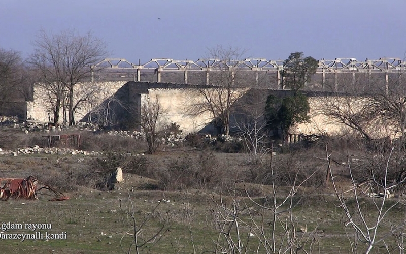 Azerbaijan’s Defense Ministry releases video footages of Garazeynalli village, Aghdam district