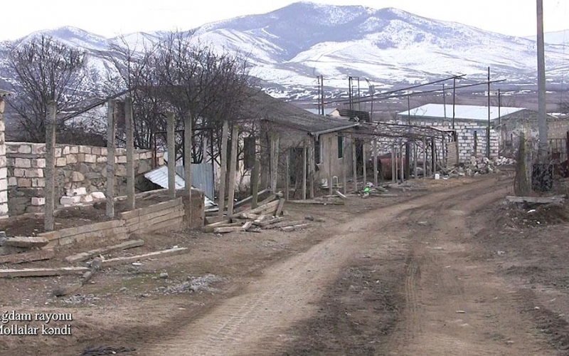 Azerbaijan's MoD shares footage from Aghdam's Mollalar village -VIDEO