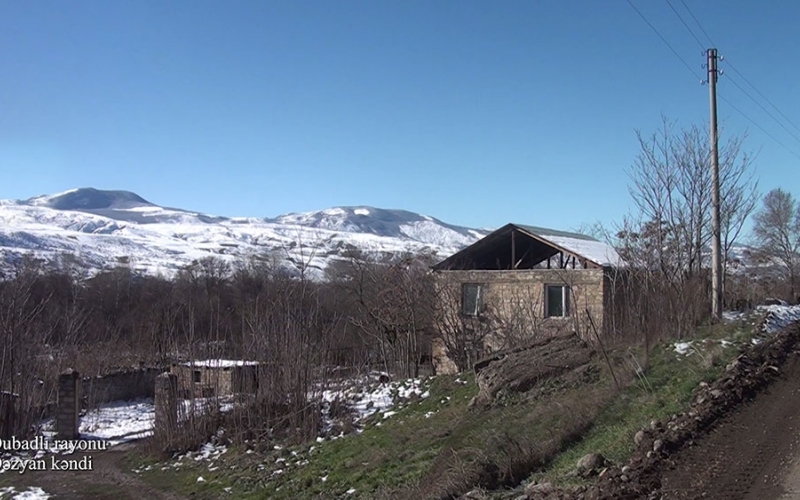 Azerbaijan’s Defense Ministry releases video footages of Qazyan village, Gubadli district VIDEO