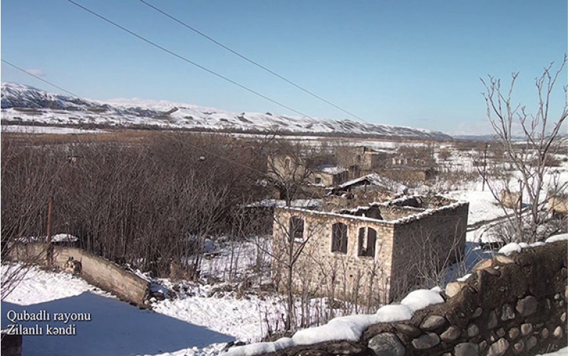 Azerbaijan shows footage from Zilanli village of Gubadli district -VIDEO